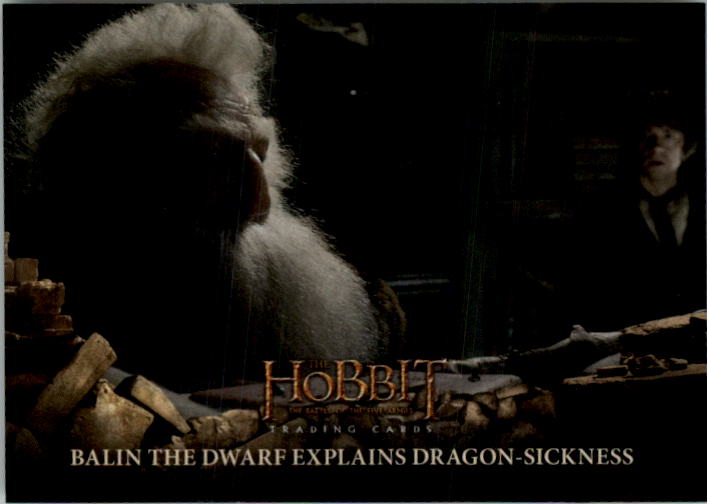 2016 Cryptozoic The Hobbit Battle of the Five Armies #32 Balin the Dwarf Explains Dragon-Sickness