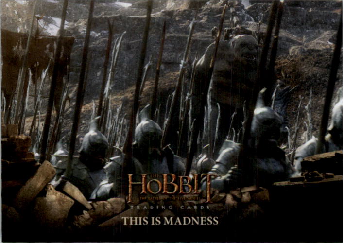 2016 Cryptozoic The Hobbit Battle of the Five Armies #51 This Is Madness