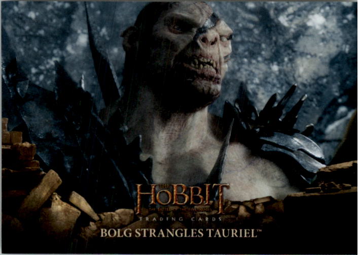 2016 Cryptozoic The Hobbit Battle of the Five Armies #70 Bolg Strangles Tauriel