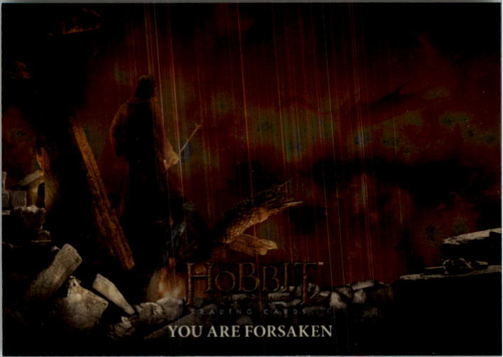 2016 Cryptozoic The Hobbit Battle of the Five Armies Silver #10 You Are Forsaken