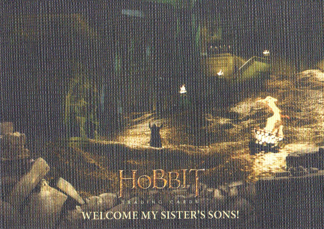2016 Cryptozoic The Hobbit Battle of the Five Armies Canvas #20 Welcome My Sisters Sons!