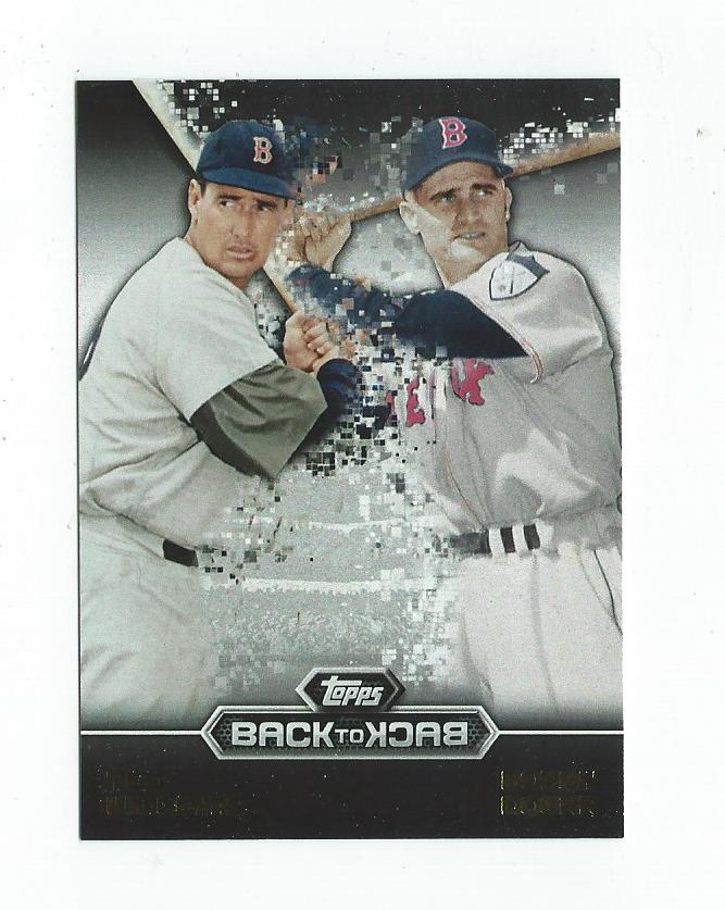 2016 Topps Back to Back #B2B13 Bobby Doerr/Ted Williams
