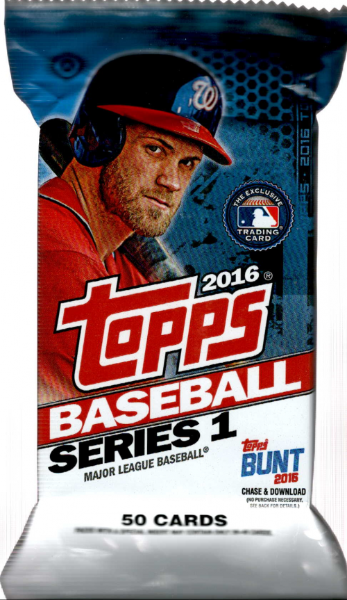 2016 Topps Baseball Jumbo Pack