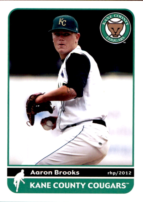 2012 Kane County Cougars Grandstand #5 Aaron Brooks