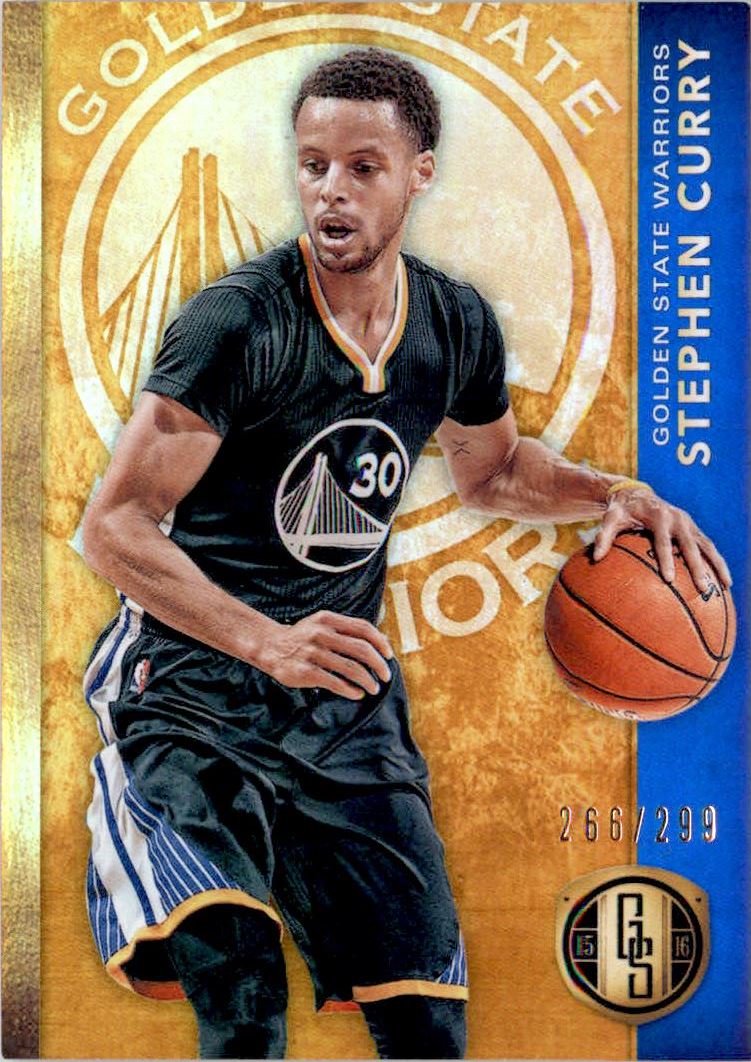 melocotón canto Playa 2015-16 Panini Gold Standard #1A Stephen Curry/Black jersey - NM-MT