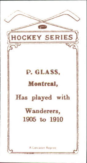 1910-11 C56 #5 Frank Glass RC back image