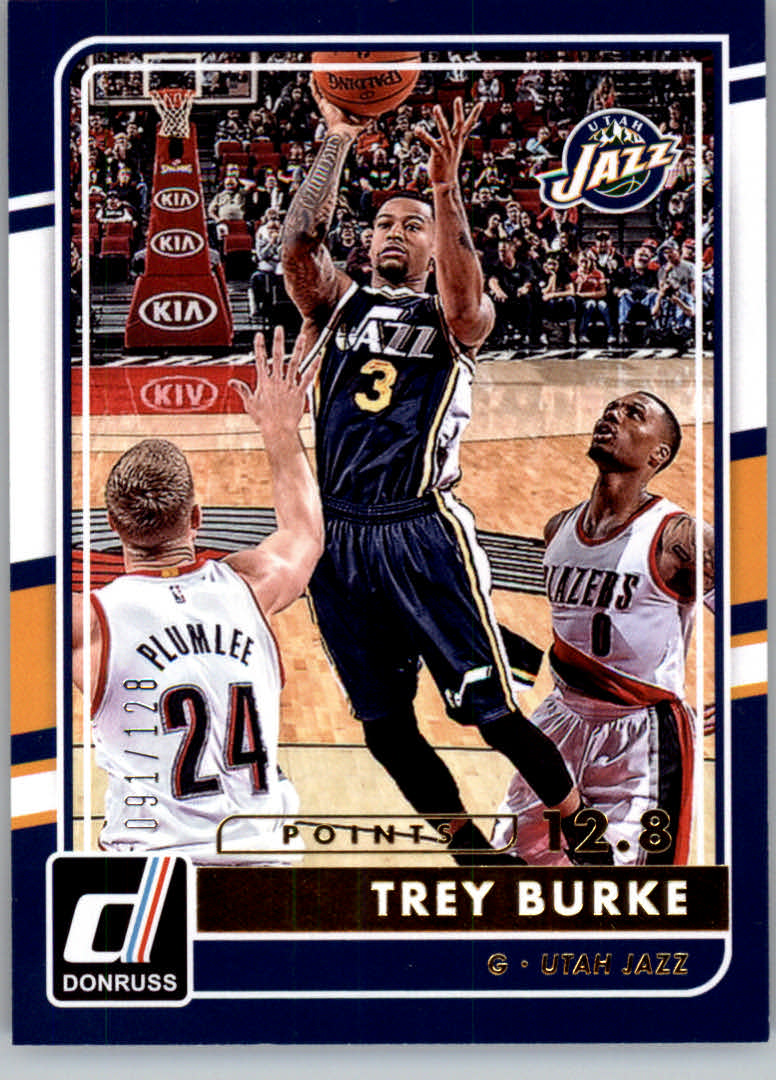 2015-16 Donruss Points #141 Trey Burke/128