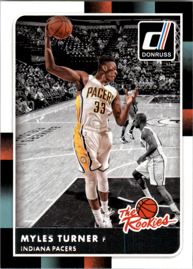 2015-16 Donruss The Rookies #19 Myles Turner