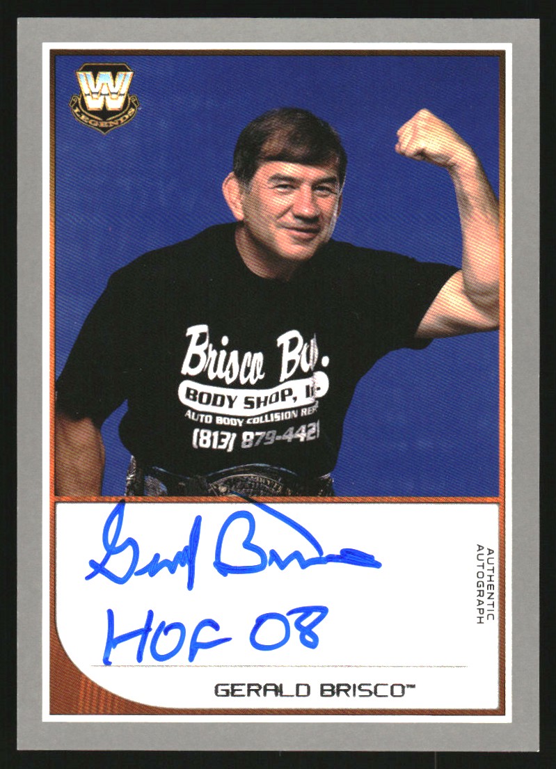 2016 Topps WWE Road to WrestleMania Autographs Silver #NNO Gerald Brisco