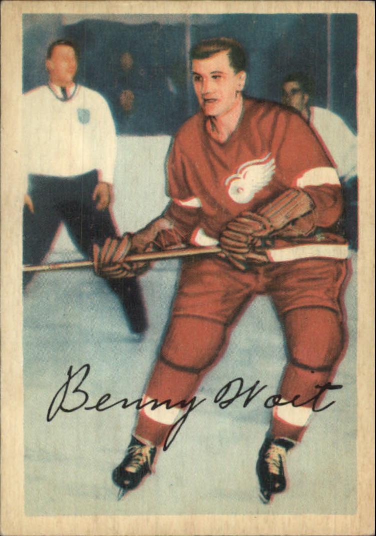 1953-54 Parkhurst #45 Benny Woit