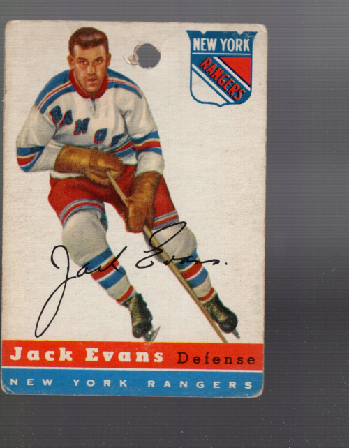 1954-55 Topps #14 Jack Evans