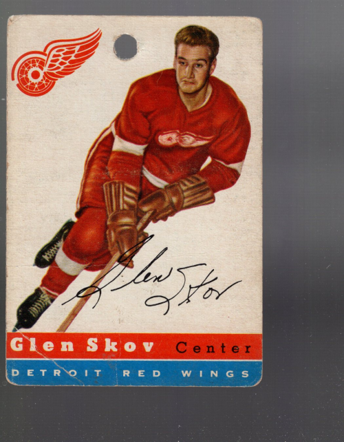 1954-55 Topps #16 Glen Skov