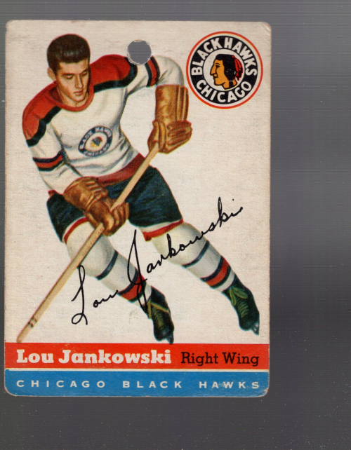 1954-55 Topps #28 Lou Jankowski