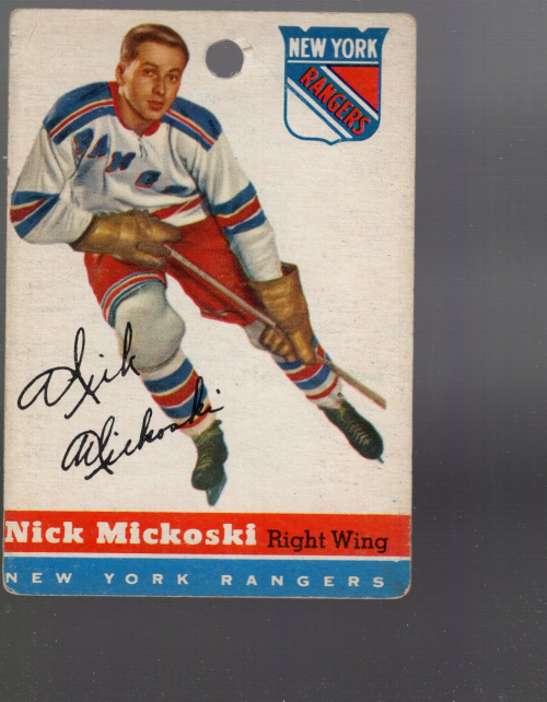1954-55 Topps #29 Nick Mickoski
