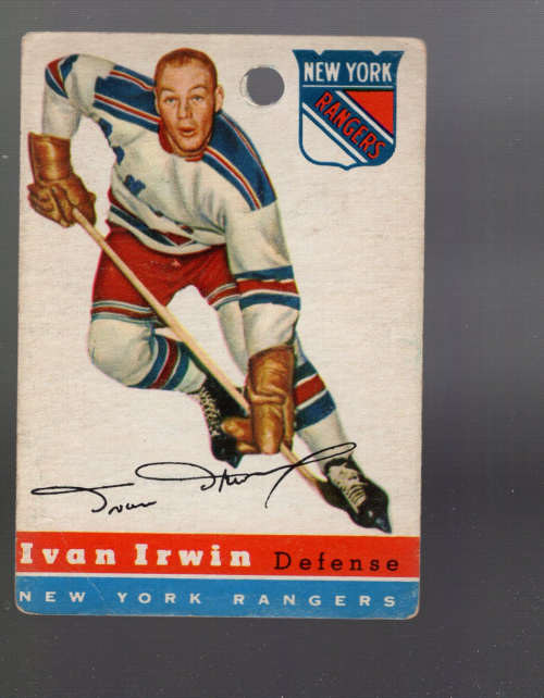 1954-55 Topps #44 Ivan Irwin RC