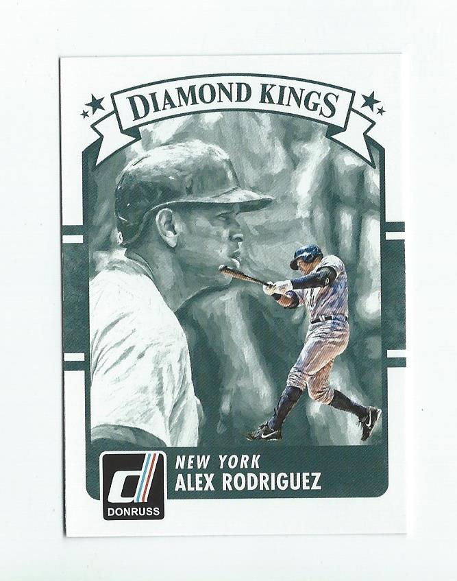 2016 Donruss #19 Alex Rodriguez DK
