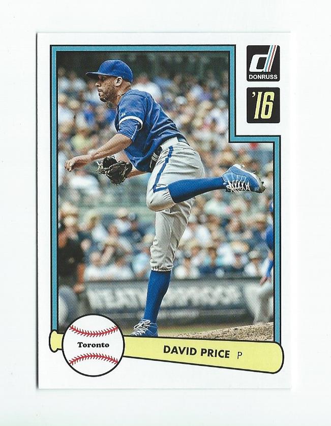 2016 Donruss '82 #4 David Price