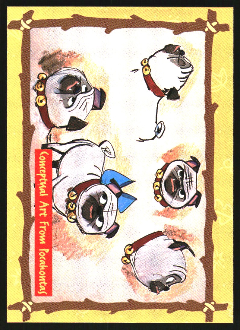 1995 SkyBox Pocahontas Animation Discovery Adventure Promos #8 Smug Pug
