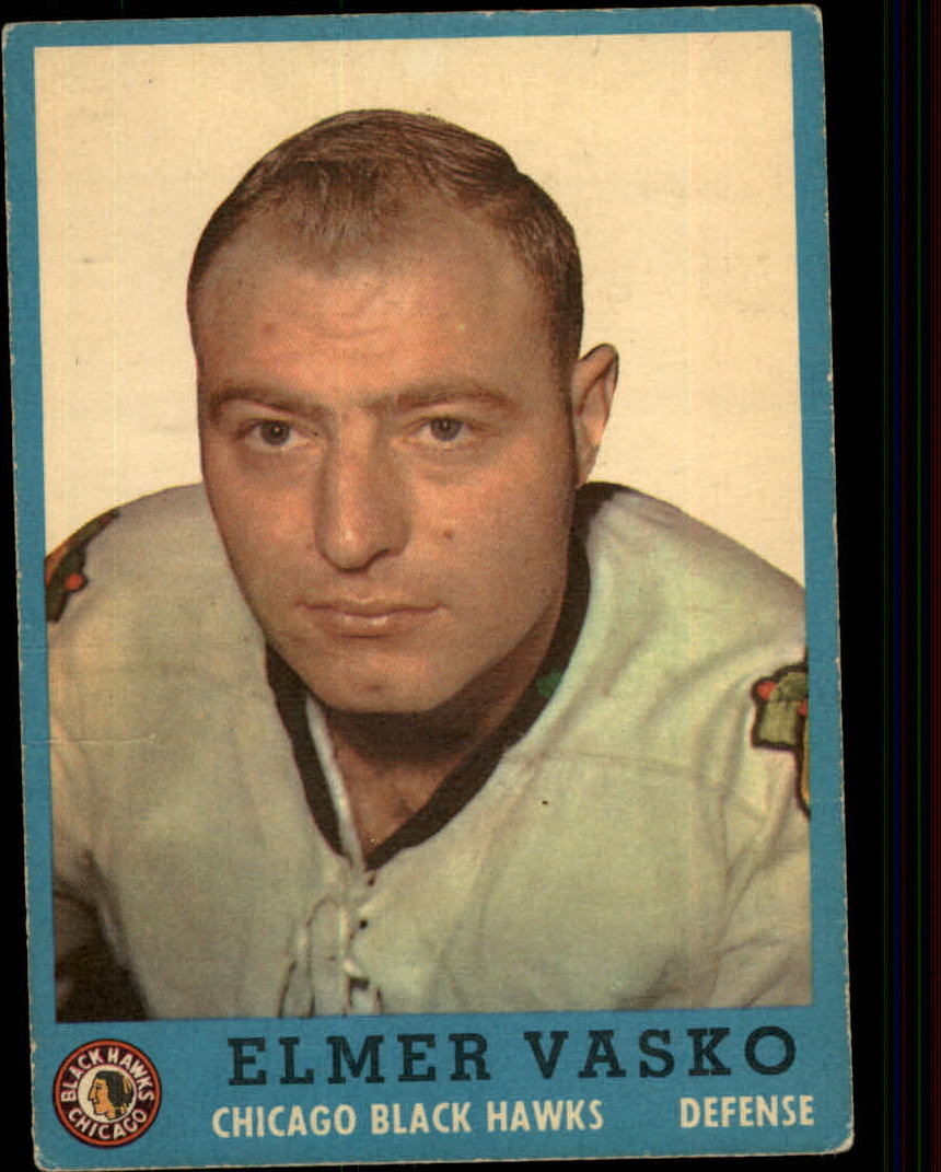 1962-63 Topps #27 Elmer Vasko