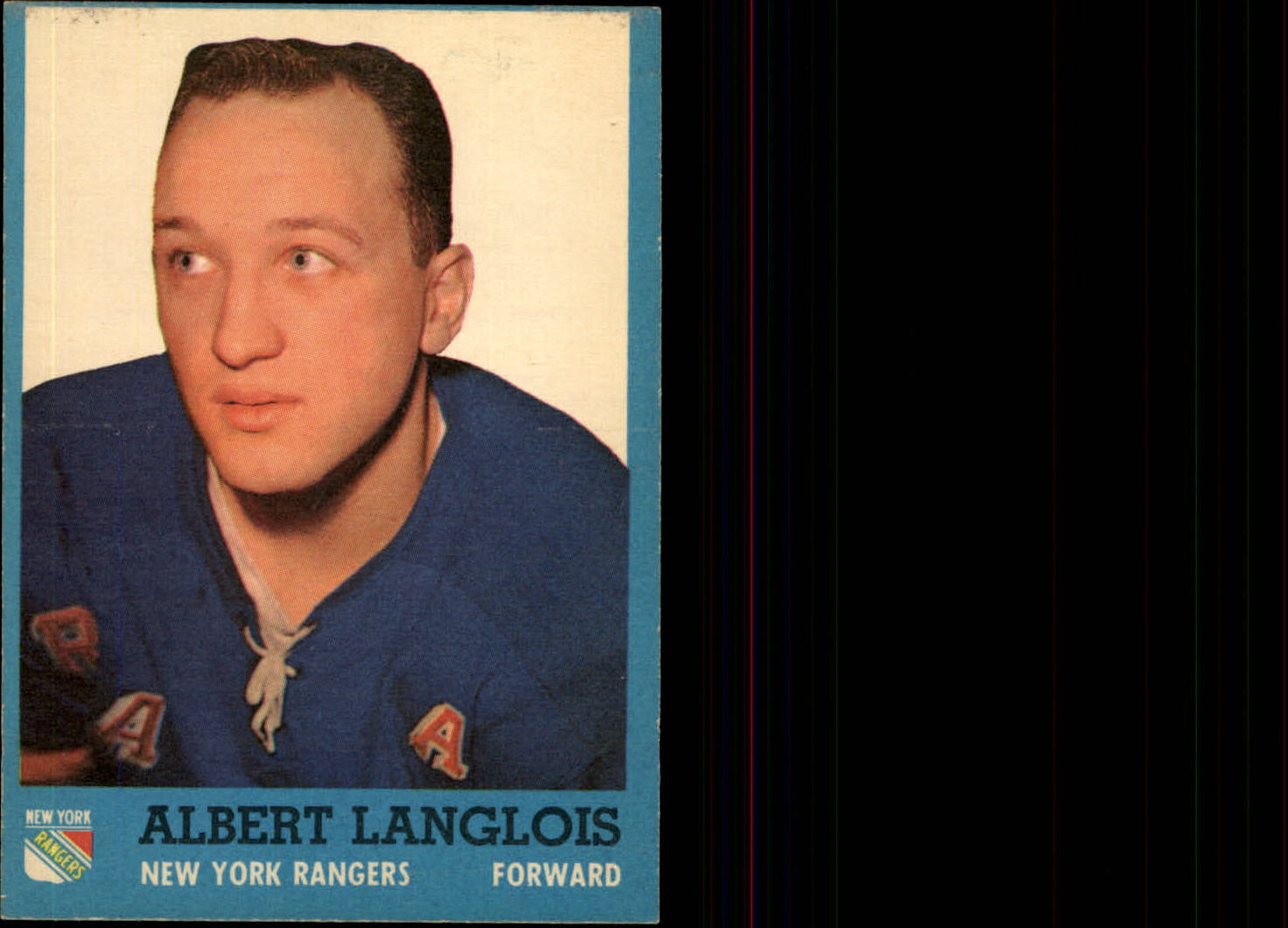 1962-63 Topps #47 Albert Langlois