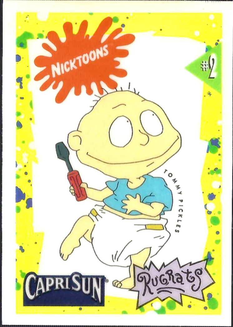 1992 Capri Sun Nicktoons Decals #2 Tommy Pickles