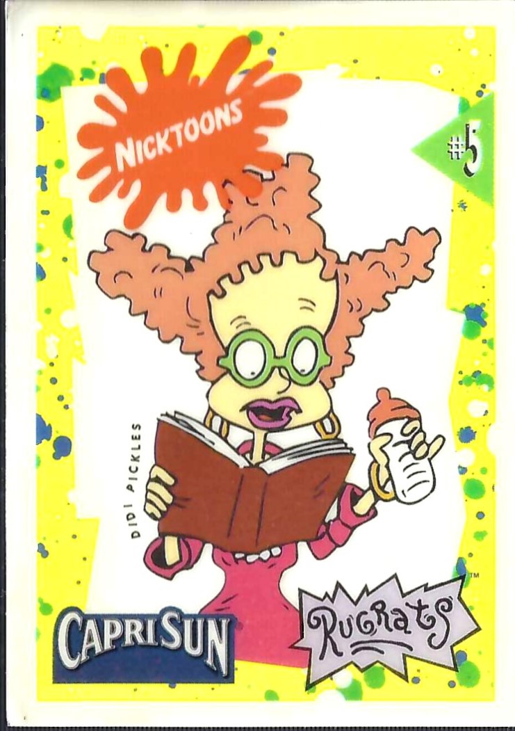 1992 Capri Sun Nicktoons Decals #5 Didi Pickles