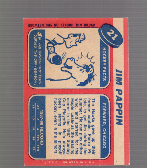 B4840- 1968-69 Topps Hk #s 1-132 APPROXIMATE GRADE -You Pick- 15+ FREE US SHIP - Picture 7 of 45