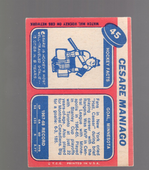 B4840- 1968-69 Topps Hk #s 1-132 APPROXIMATE GRADE -You Pick- 15+ FREE US SHIP - Picture 17 of 45