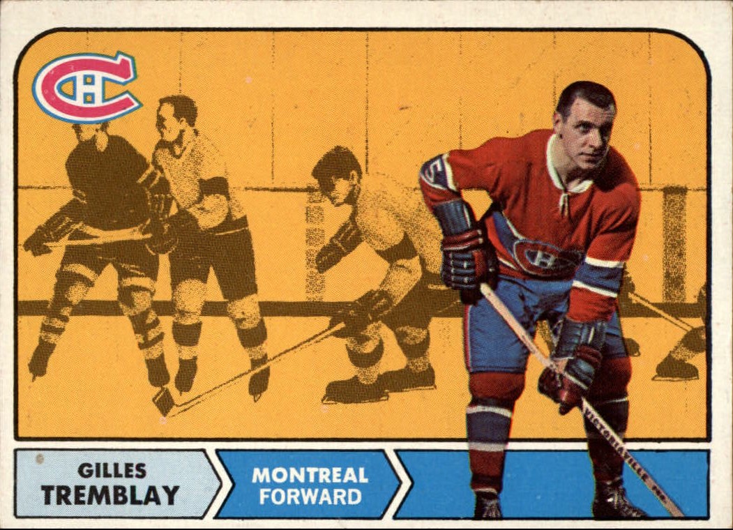 1968-69 Topps #66 Gilles Tremblay
