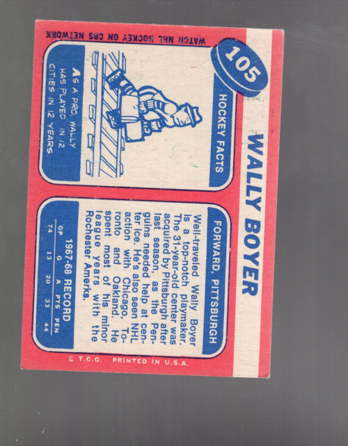 B4840- 1968-69 Topps Hk #s 1-132 APPROXIMATE GRADE -You Pick- 15+ FREE US SHIP - Picture 37 of 45