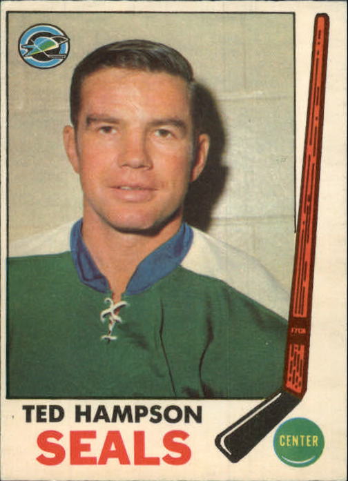 1969-70 O-Pee-Chee #86 Ted Hampson
