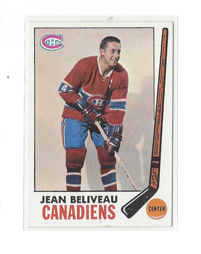 1969-70 Topps #10 Jean Beliveau