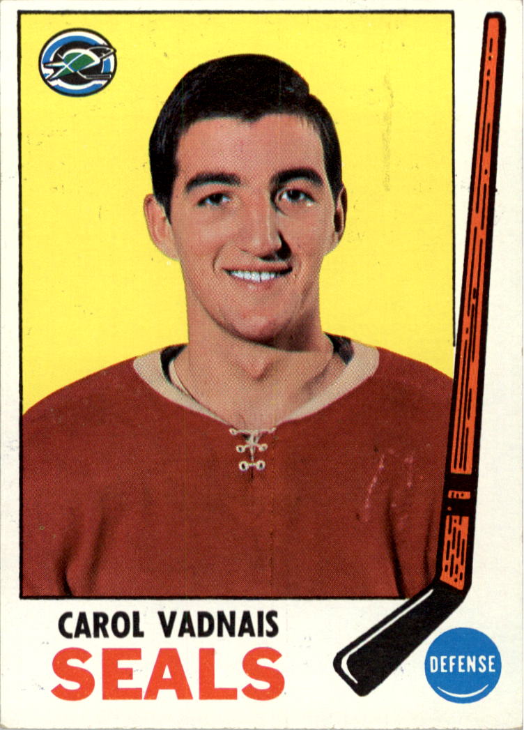 1969-70 Topps #82 Carol Vadnais