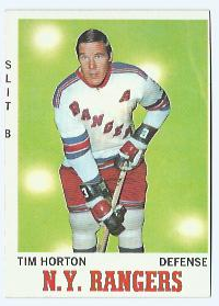 1970-71 Topps #59 Tim Horton