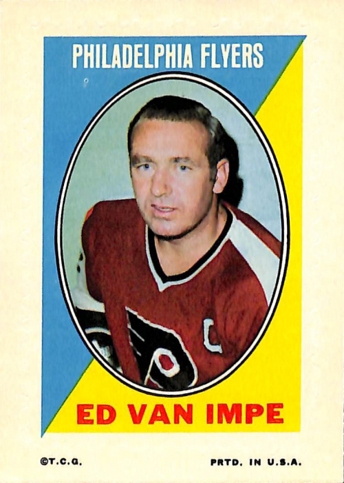 1970-71 Topps/OPC Sticker Stamps #32 Ed Van Impe