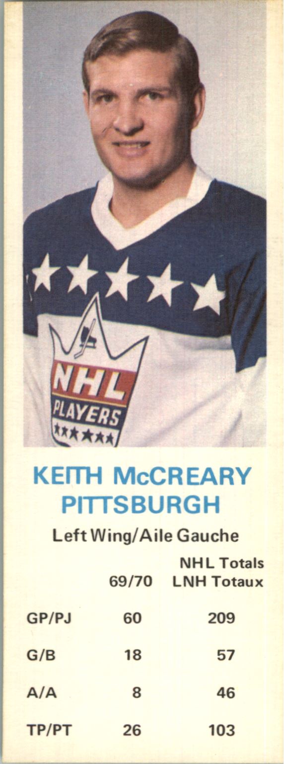 1970-71 Dad's Cookies #80 Keith McCreary
