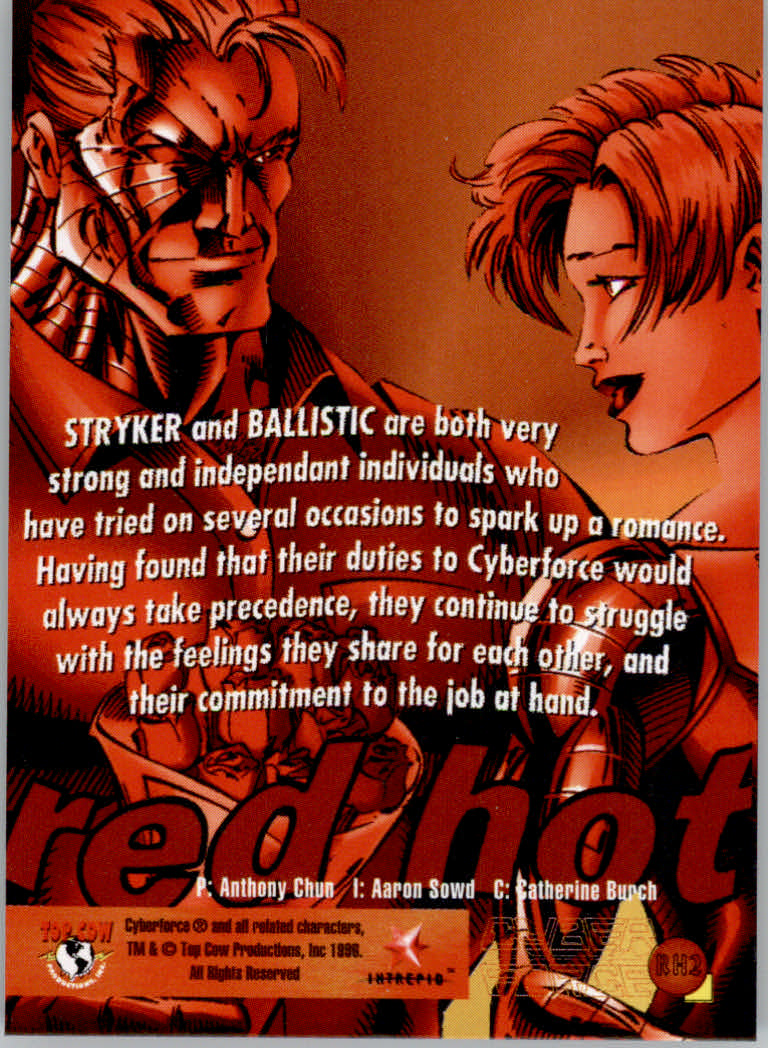 Cyber-Force Summer (1996 Intrepid) Cards - Picture 17 of 25