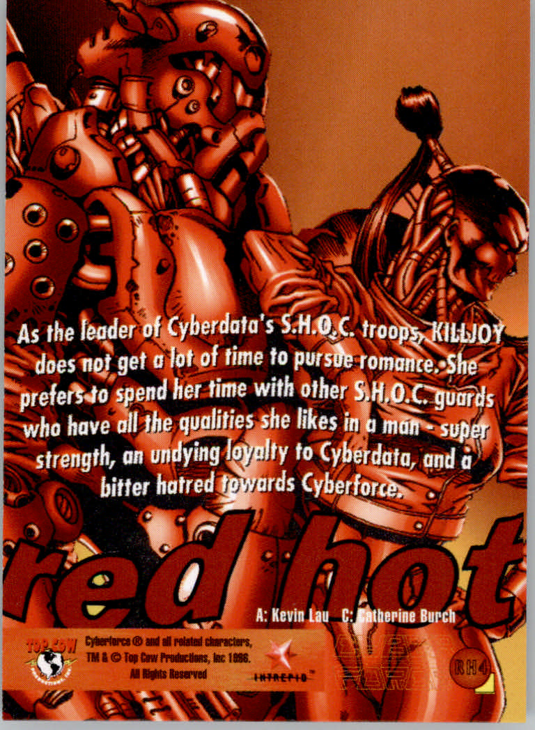 Cyber-Force Summer (1996 Intrepid) Cards - Picture 21 of 25