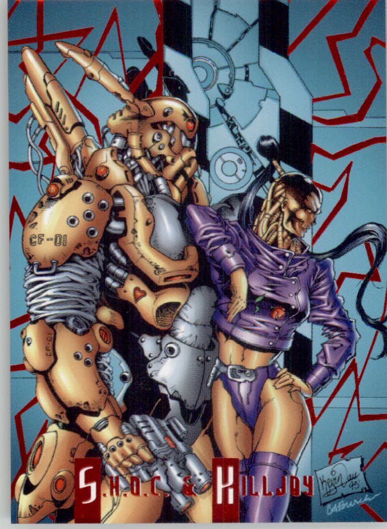 Cyber-Force Summer (1996 Intrepid) Cards - Picture 20 of 25