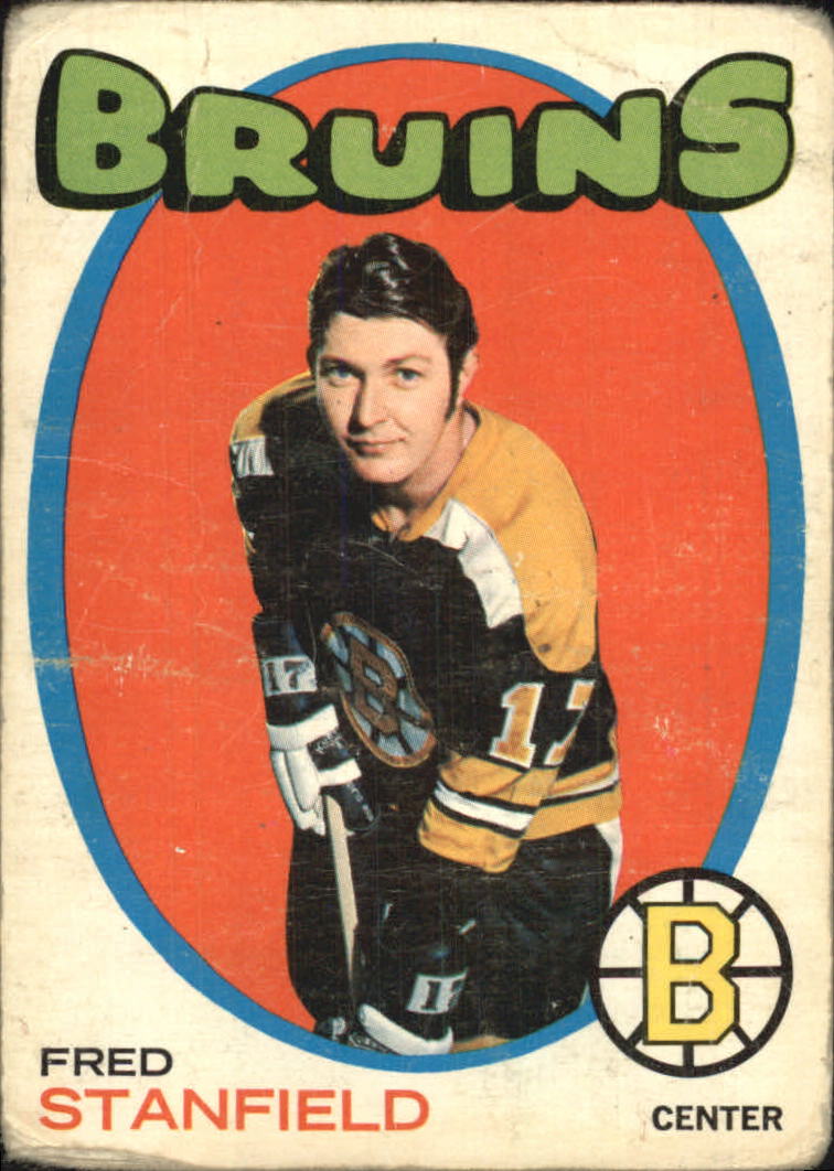 1971-72 O-Pee-Chee #7 Fred Stanfield