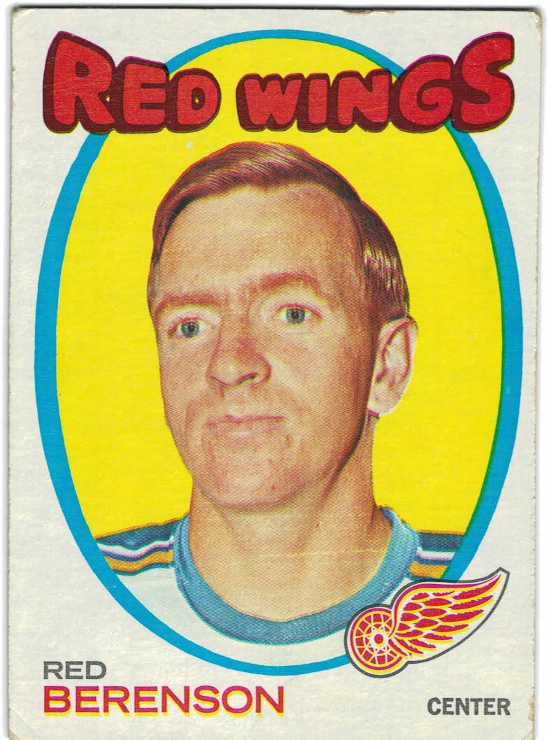 1971-72 Topps #91 Red Berenson - VG - The Dugout Sportscards & Comics ...