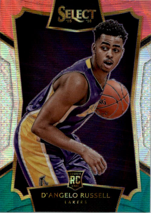 2015-16 Select Prizms Tri Color #62 D'Angelo Russell CON