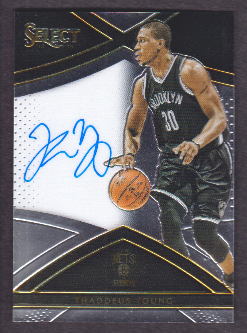 2015-16 Select Signatures #46 Thaddeus Young/149