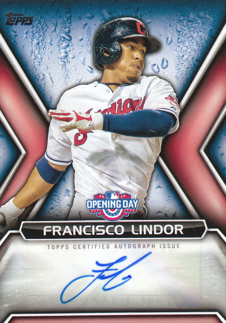 Francisco Lindor Signed Autographed Cleveland Indians Baseball