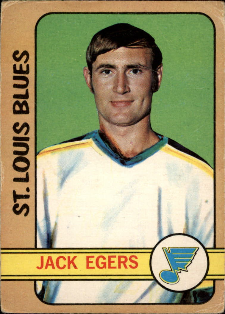 1972-73 O-Pee-Chee #107 Jack Egers RC