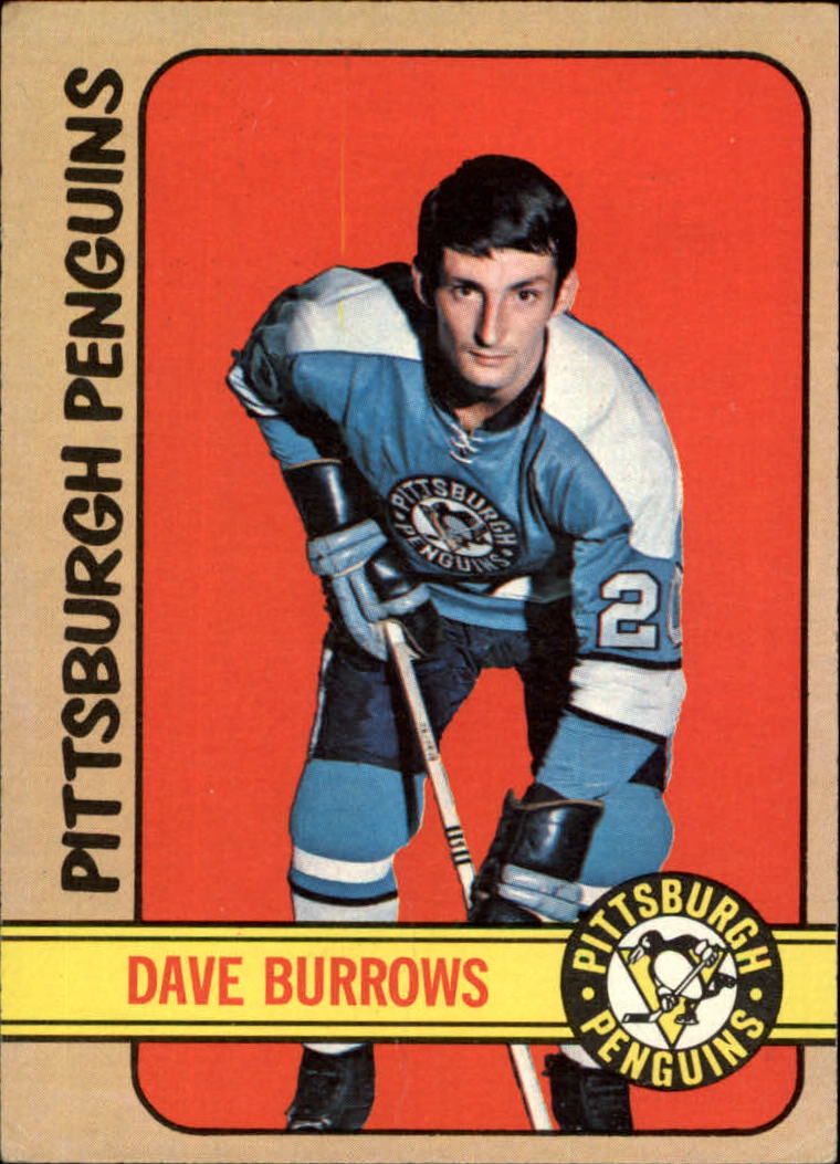 1972-73 Topps #82 Dave Burrows DP RC