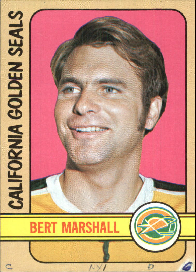 1972-73 Topps #162 Bert Marshall DP