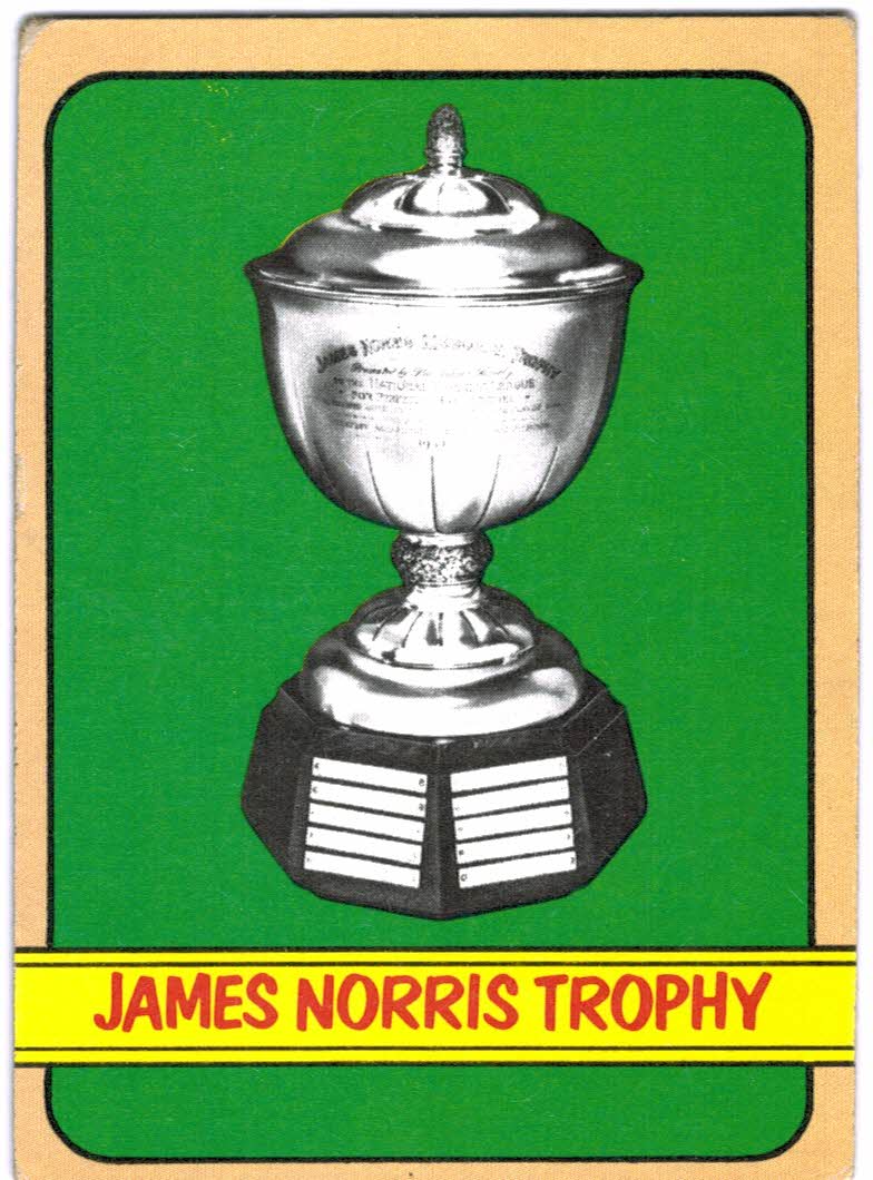 1972-73 Topps #172 James Norris Trophy