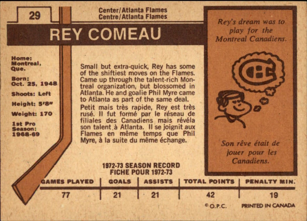 1973-74 O-PEE-CHEE HOCKEY ASSORTED SINGLES U-PICK - Picture 15 of 67