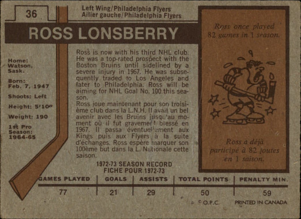 1973-74 O-PEE-CHEE HOCKEY ASSORTED SINGLES U-PICK - Picture 19 of 67
